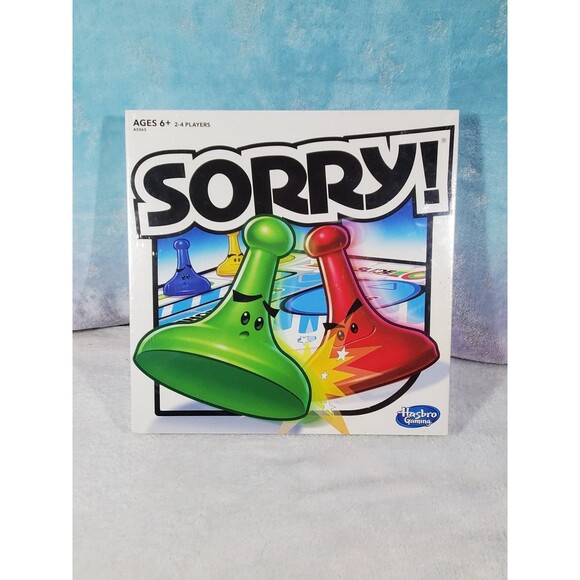 Sorry! Classic 2016 Edition Board Game Kids Family Hasbro Gaming NEW - Picture 1 of 5